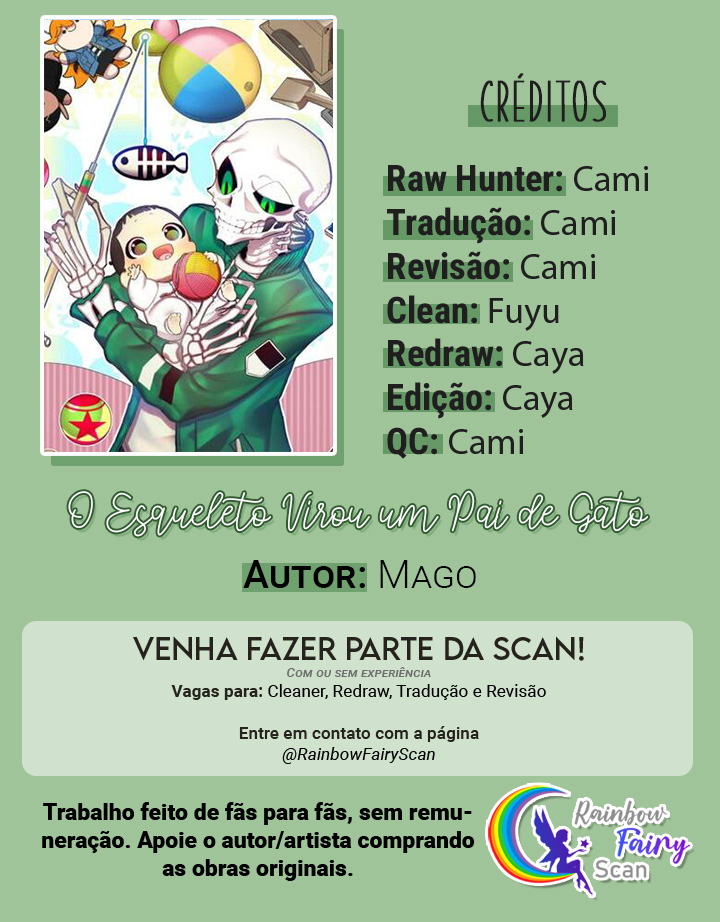 O esqueleto virou um pai de gato-Chapter 18